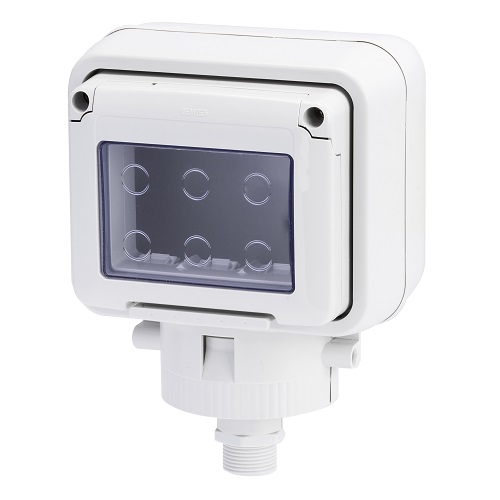 Calottina IP65 3 moduli Per Installazione Testa Palo